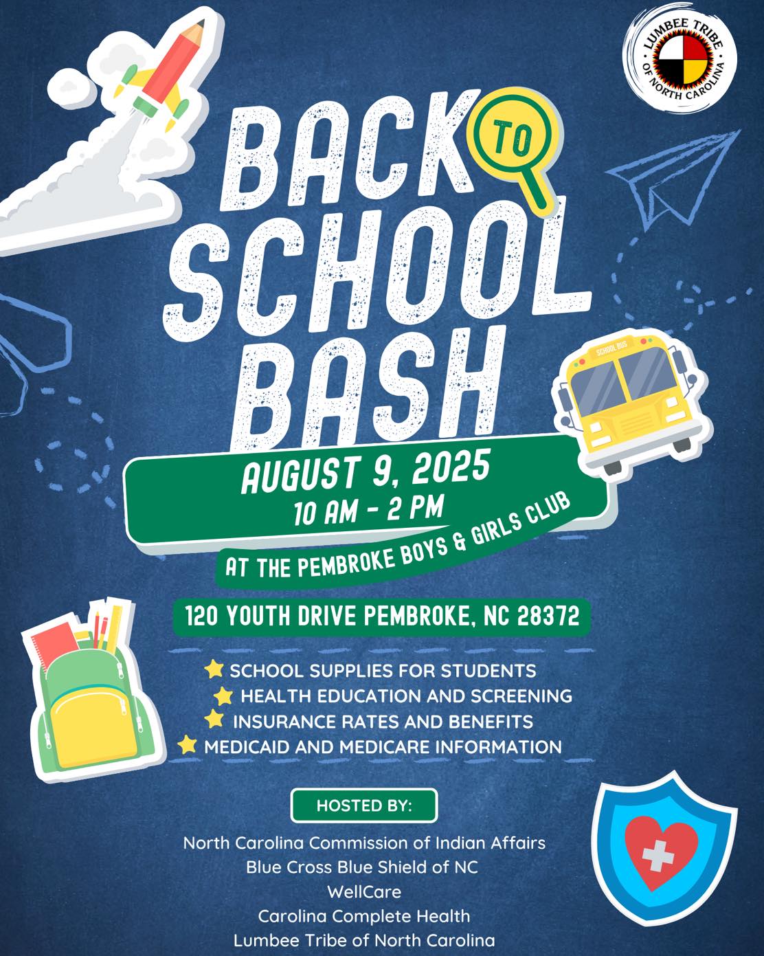 Back to School Bash at The Pembroke Boys & Girls Club