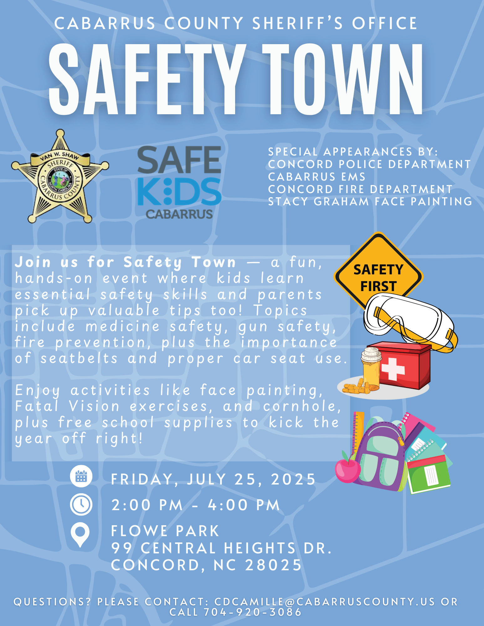 Safety Town - Cabarrus County
